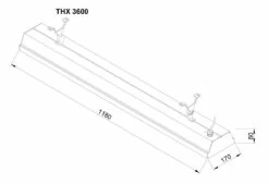 Heatstrip Max 3600 -Parilla Ventas 2024 Heatstrip Max 3200 panel radiante 5