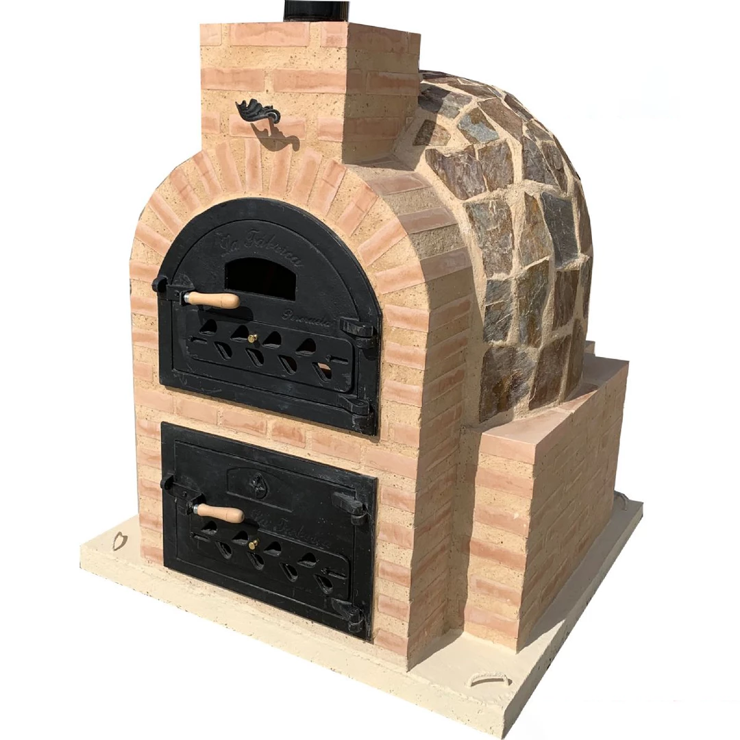 Hornilla Cuadrada Mixta Piedra 65 Cm. 4 Hornilla Cuadrada Mixta Piedra 65 Cm. - Imagen 2