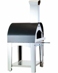 Horno De Leña Extra Grande Bull Con Carro -Parilla Ventas 2024 Horno de Lena Extra Largo Bull con Carro 3