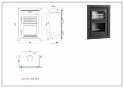 Horno De Leña Modelo HLI-100 F -Parilla Ventas 2024 Horno de Lena Modelo HLI 100 3