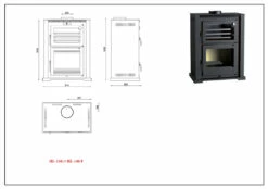 Horno De Leña Modelo HL-100 F -Parilla Ventas 2024 Horno de Lena Modelo HL 100 F 3
