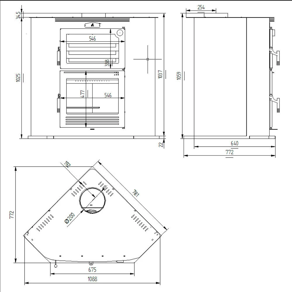 Horno De Leña Modelo HL-100 RF 5 Horno De Leña Modelo HL-100 RF - Imagen 3