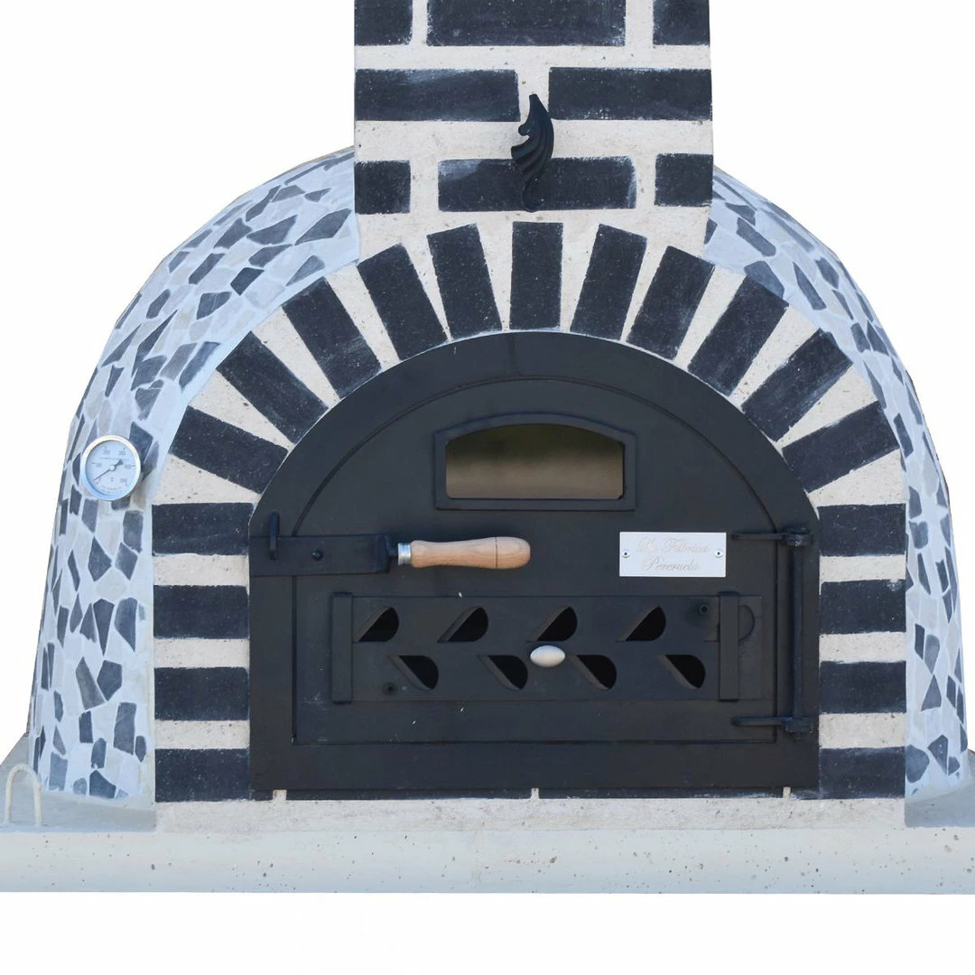 Horno Montado Mármol Gris 80 Cm. 3 Horno Montado Mármol Gris 80 Cm.