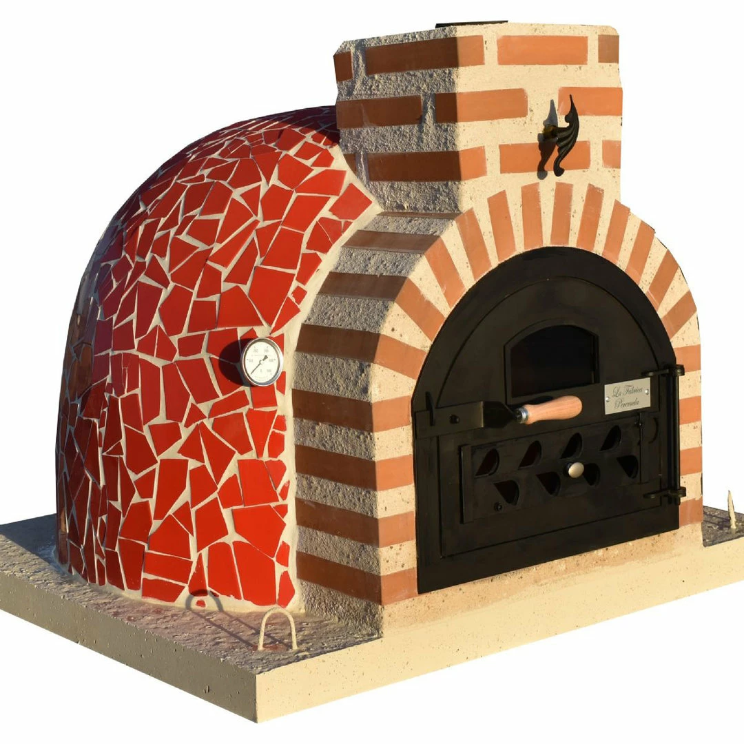 Horno Montado Mosaico Volcánico 65 Cm. 5 Horno Montado Mosaico Volcánico 65 Cm. - Imagen 3