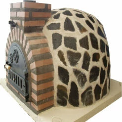 Horno Montado Piedra Gris 90 Cm. -Parilla Ventas 2024 Horno montado Piedra Gris 1