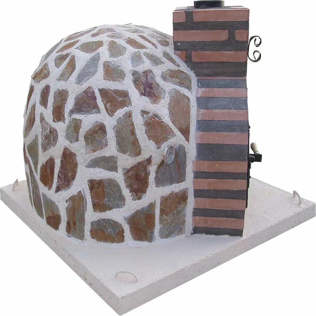 Horno Montado Esquina Piedra 65 Cm. 6 Horno Montado Esquina Piedra 65 Cm. - Imagen 4