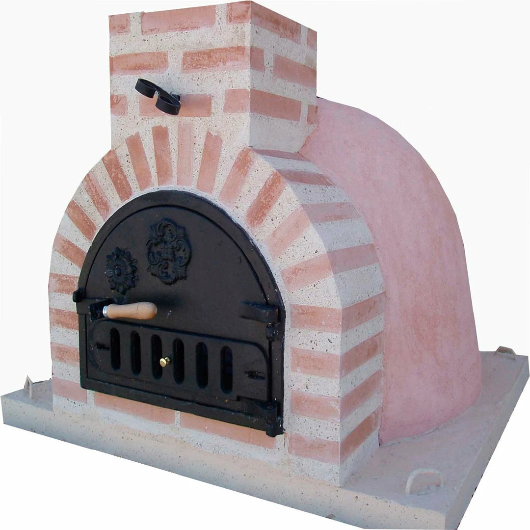 Horno Montado Clásico Terracota 90 Cm. 3 Horno Montado Clásico Terracota 90 Cm.