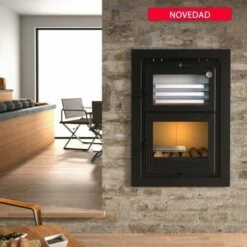 Horno Insertable De Leña Modelo HLI-100 -Parilla Ventas 2024 Insertable De Lena HLI 100