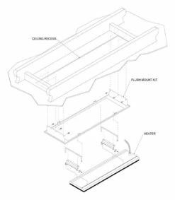 Kit De Empotrar Heatstrip Indoor 1200 -Parilla Ventas 2024 Kit de empotrar Heatstrip Indoor 1200 1