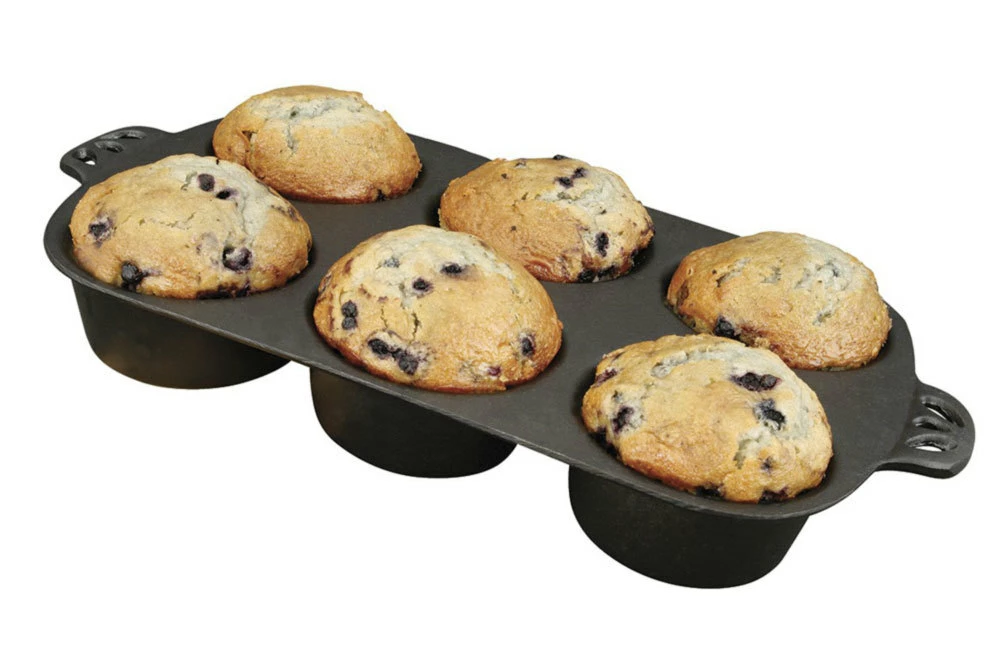 Camp Chef Molde Grande Para Muffin De Hierro Fundido 3 Camp Chef Molde Grande Para Muffin De Hierro Fundido