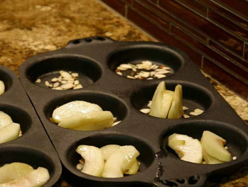 Camp Chef Molde Grande Para Muffin De Hierro Fundido 4 Camp Chef Molde Grande Para Muffin De Hierro Fundido - Imagen 2