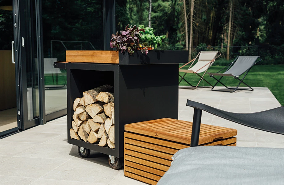 Ofyr Mise En Place Pro Negro Mesa Cerámica Gris - Imagen 2