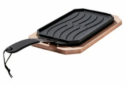 Plancha De Hierro Fundido Reversible Cozze