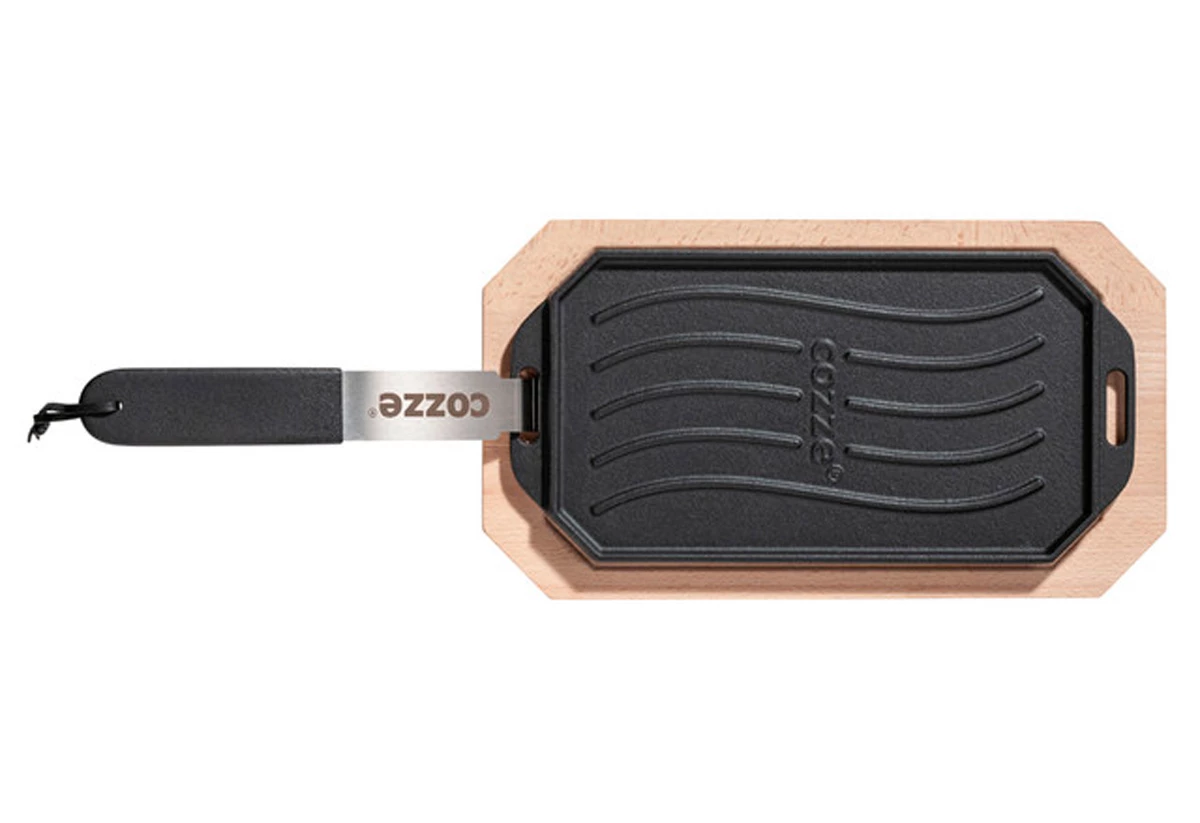 Plancha De Hierro Fundido Reversible Cozze 4 Plancha De Hierro Fundido Reversible Cozze - Imagen 2