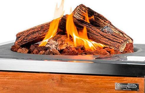 Tronco De Cerámica Para Brasero Encastrar 4 Tronco De Cerámica Para Brasero Encastrar - Imagen 2