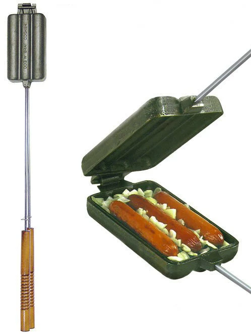 BARBECOOK Utensilio Para Hacer Perritos En Fuego De Leña O Carbón
