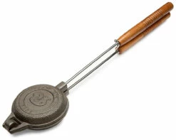 BARBECOOK Utensilio Redondo Para Hacer Sándwich En Fuego De Leña O Carbón