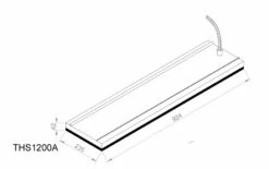 Heatstrip Indoor 1200 Watt -Parilla Ventas 2024 heatstrip indoor ths1200 4